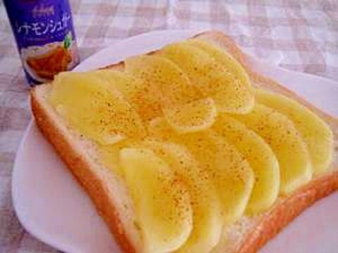 レンジで簡単 煮リンゴのシナモントースト レシピ 作り方 By ミルク白うさぎ 楽天レシピ レンジで簡単 煮リンゴのシナモントースト レシピ 作り方 By ミルク白うさぎ 楽天レシピ